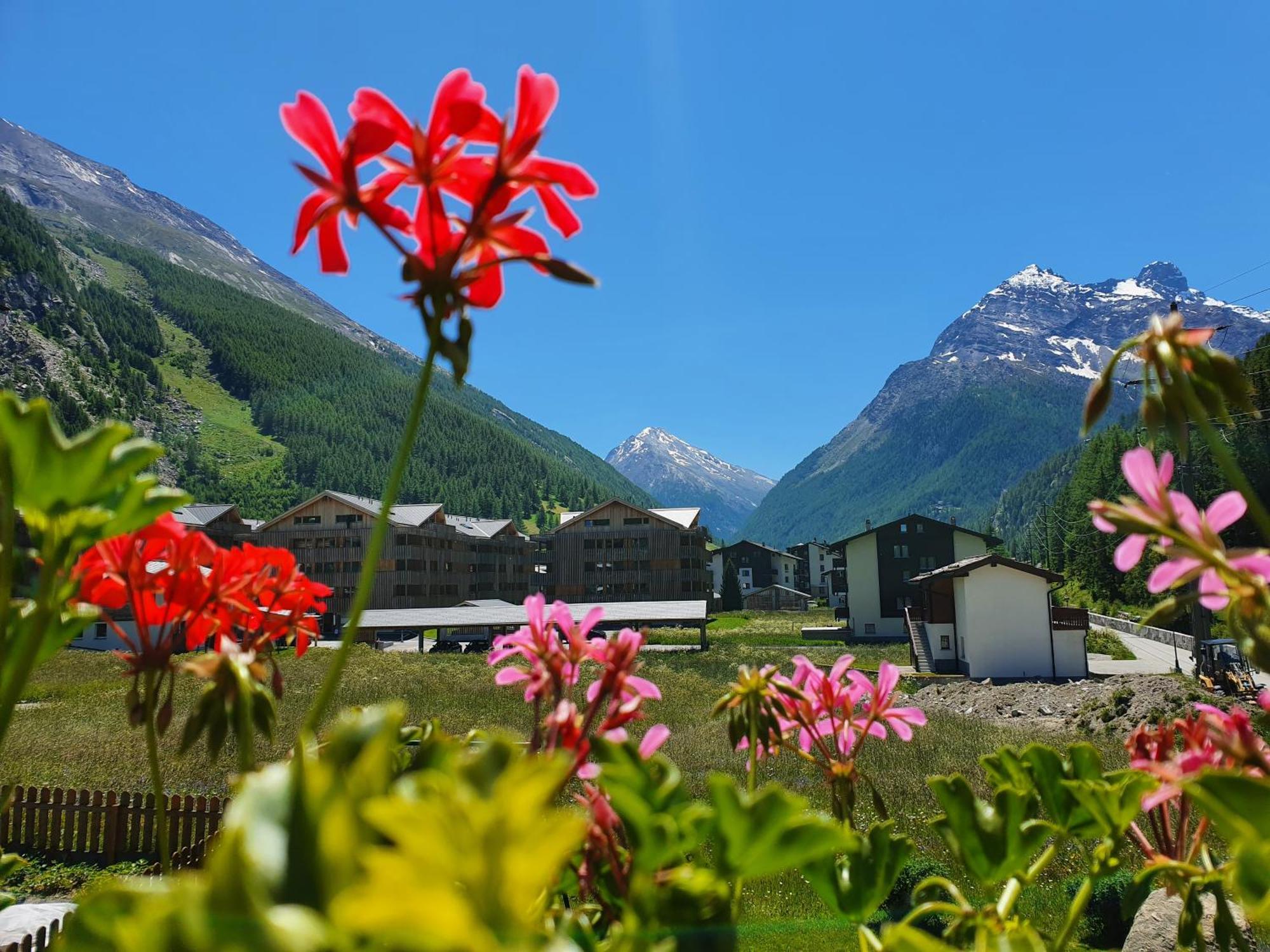 Appartamento Haus Artemis Saas-Grund Esterno foto